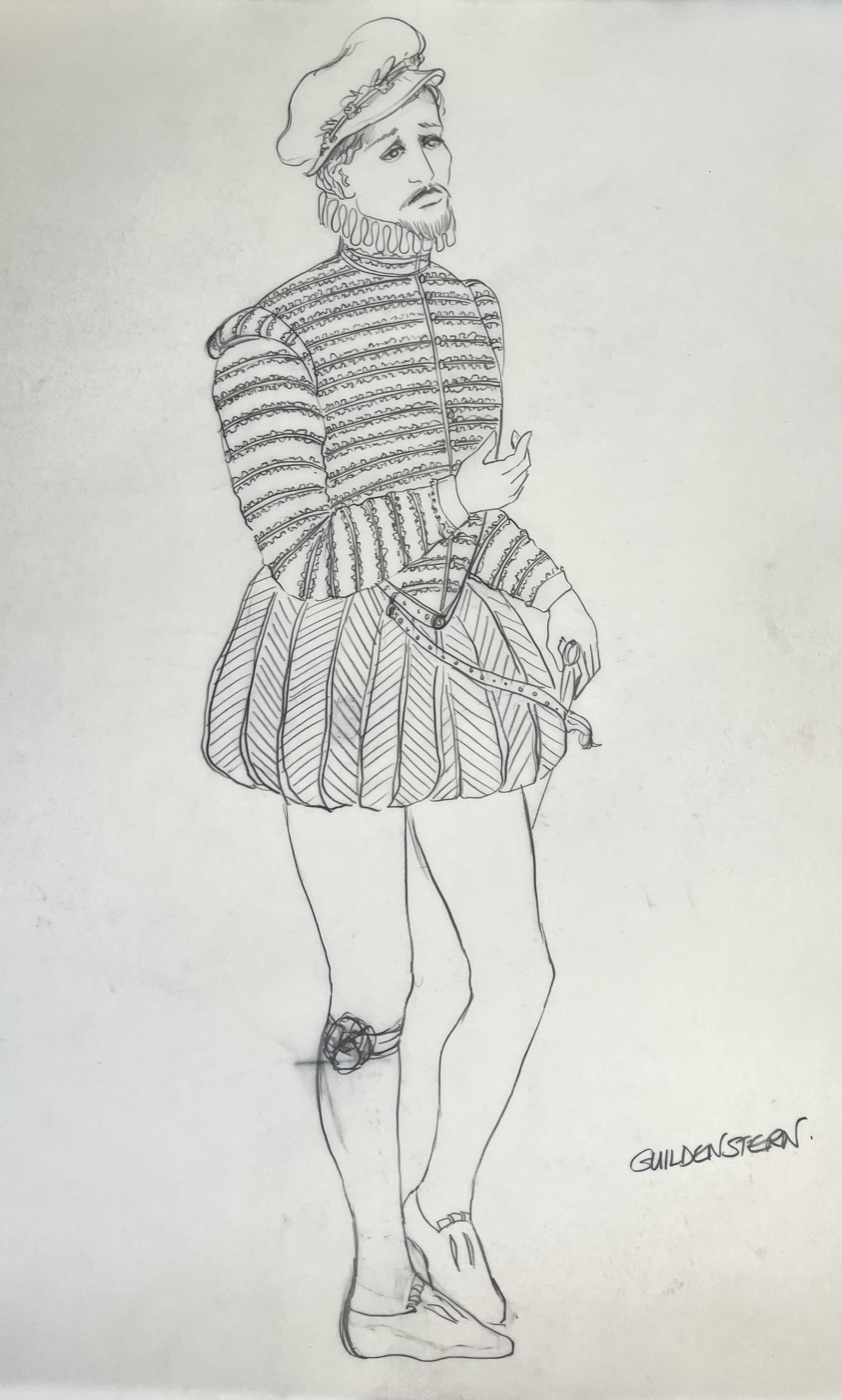 Guildenstern, costume design, Hamlet