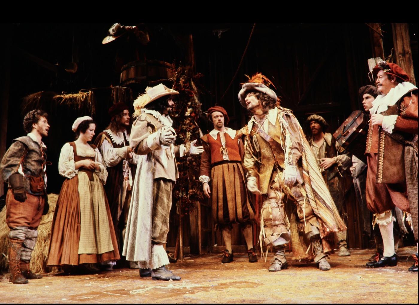 Petruchio's wedding entrance, costume design, Taming of the Shrew