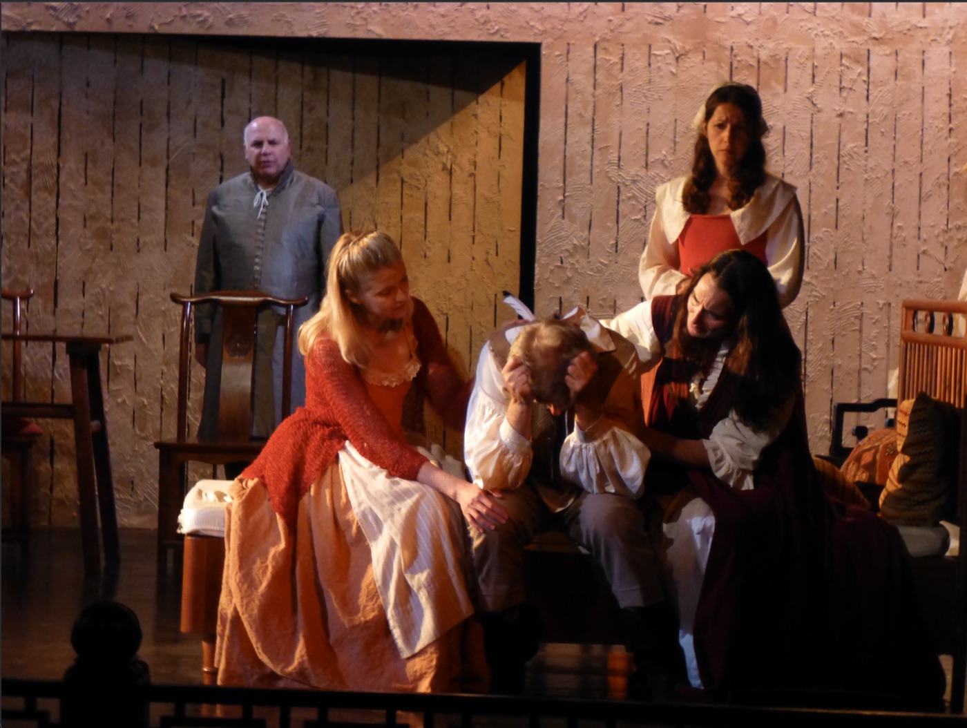 The family soothing Will, costume design, The Last Will