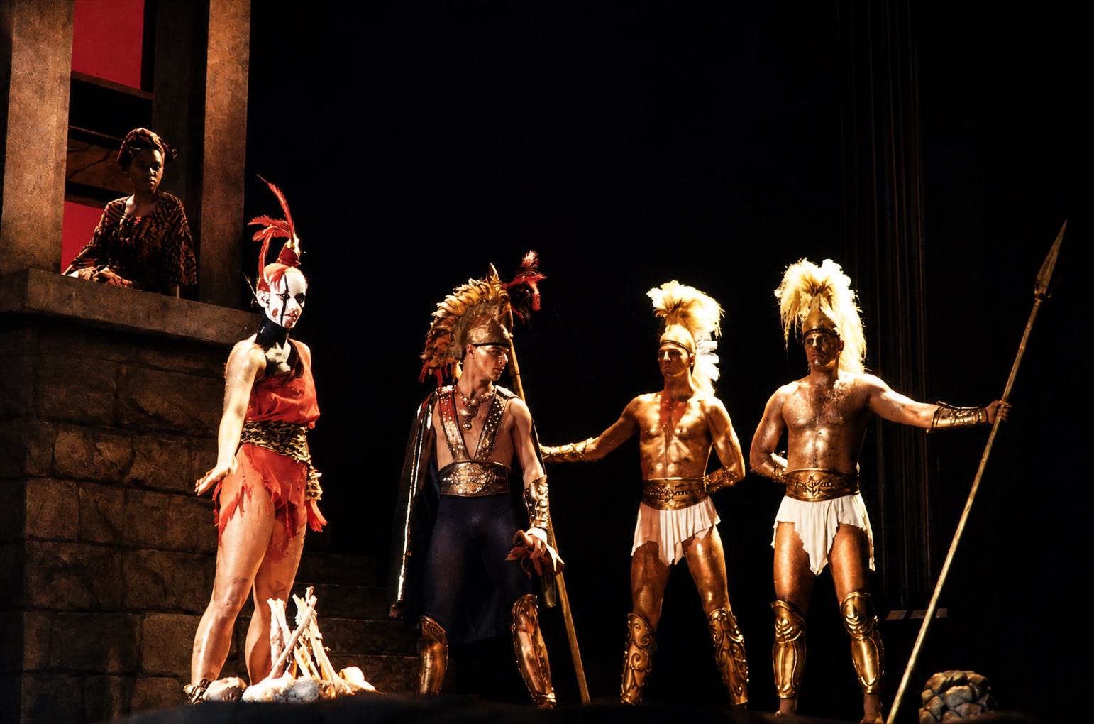 Ensemble costume design, The Trojan Women