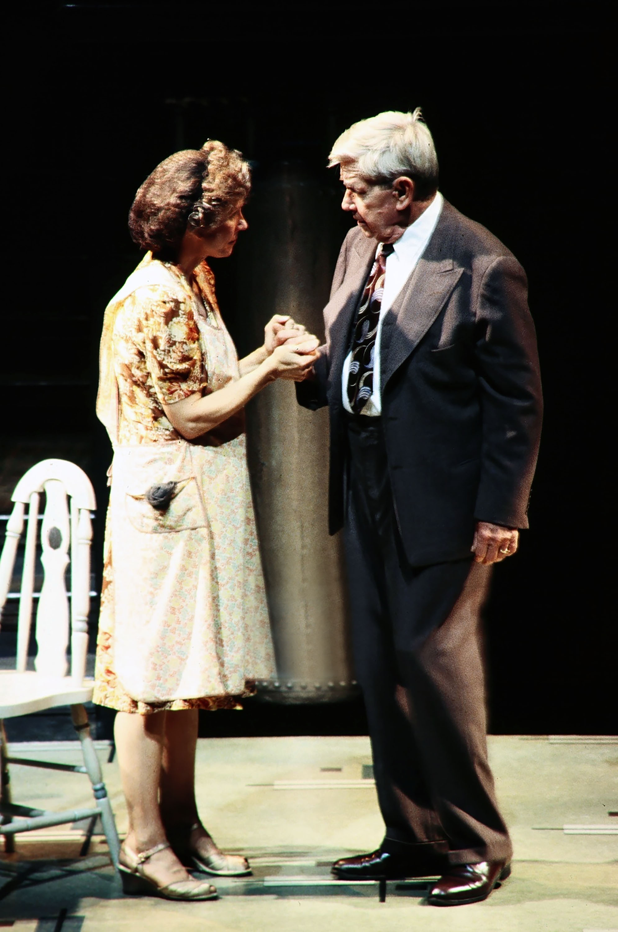 Ralph Waite in Death of a Salesman, Alley Theatre, Houston