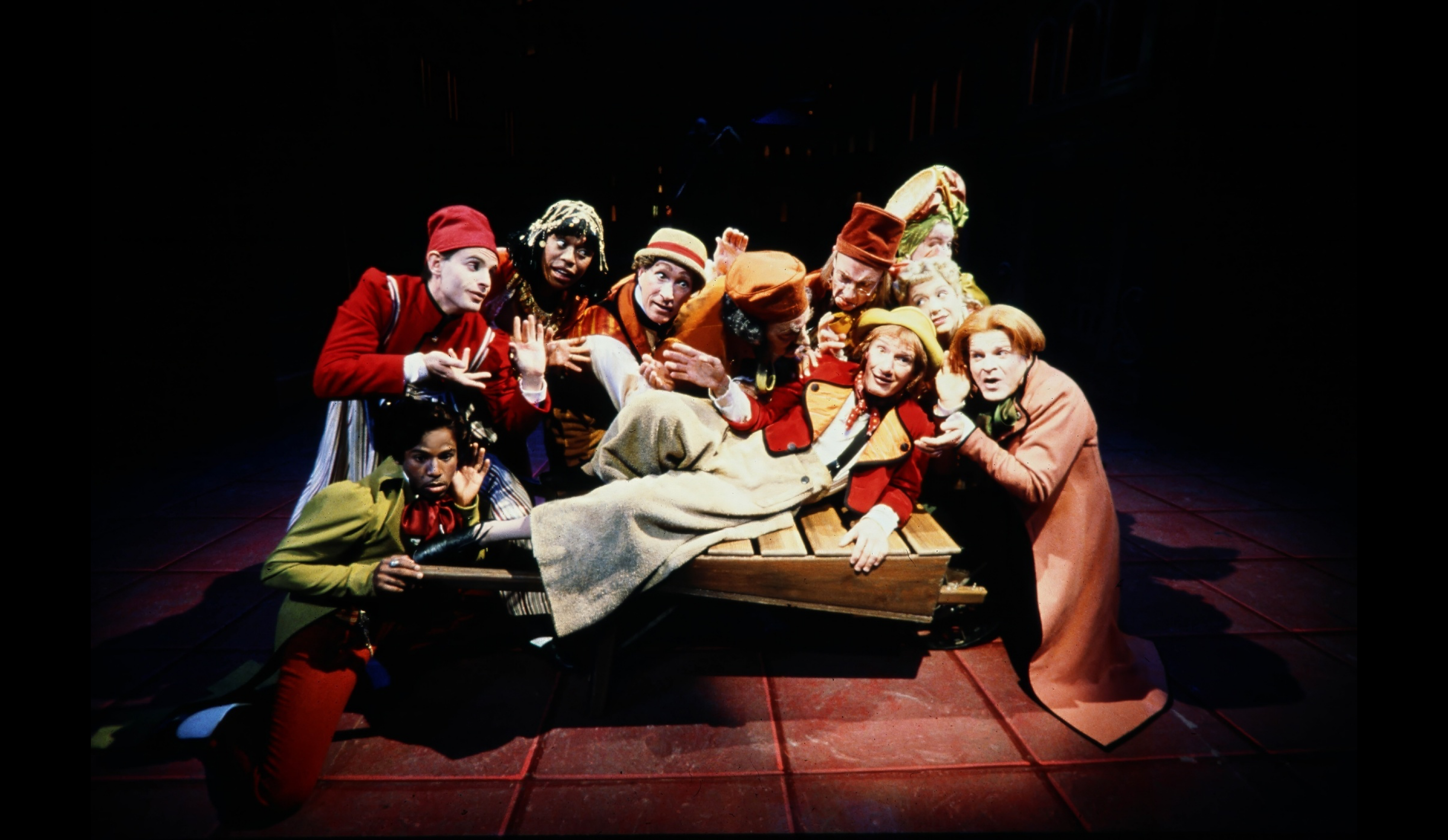 Ensemble costume design, Scapin